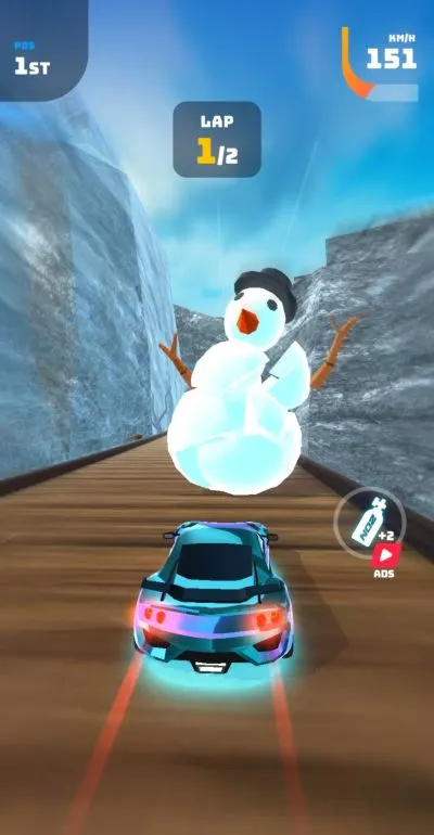 race master 3d snowman