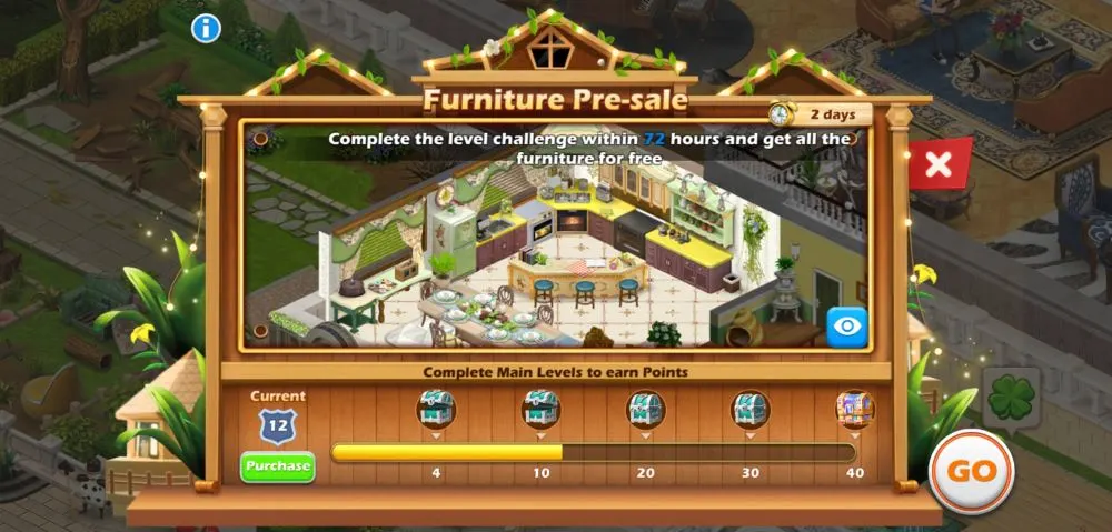 solitaire home design furniture pre-sale