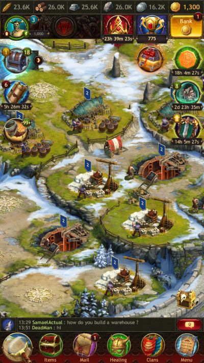 vikings war of clans resources