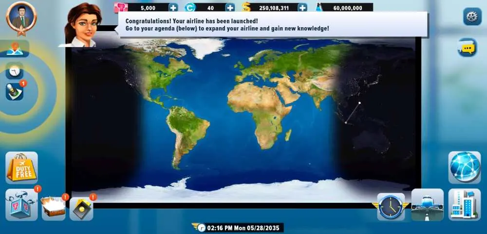 airlines manager intro