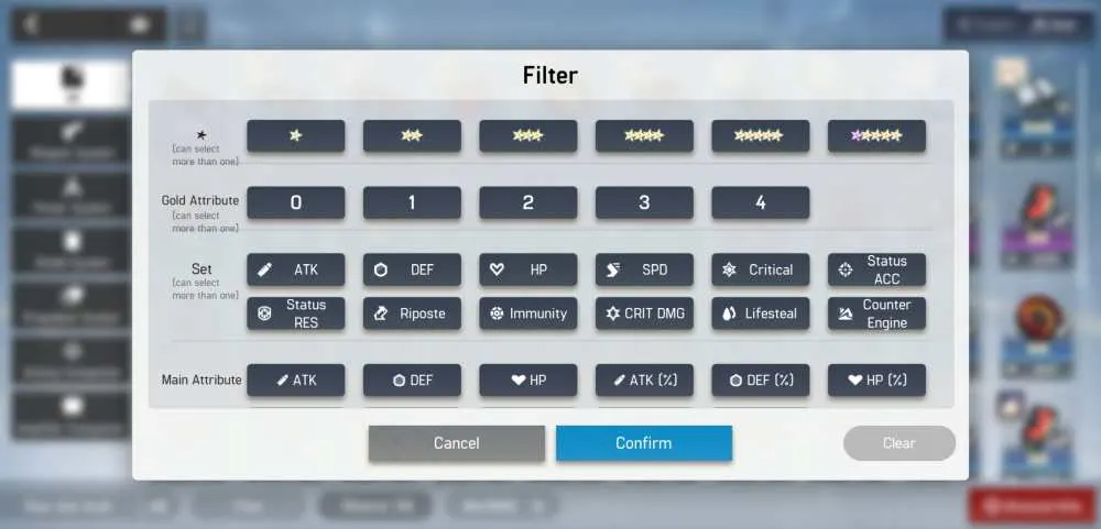 artery gear fusion filter