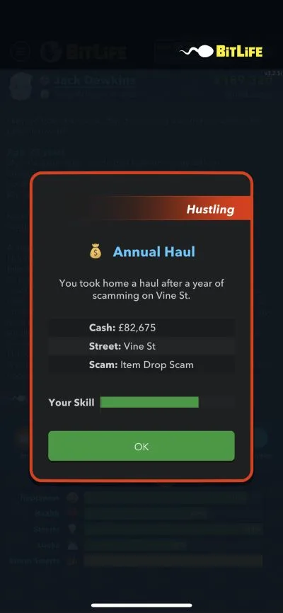 bitlife annual haul