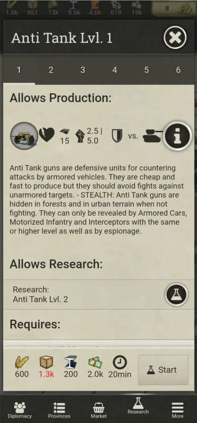 call of war anti tank gun