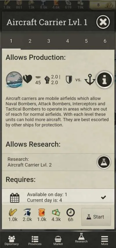 call of war carrier
