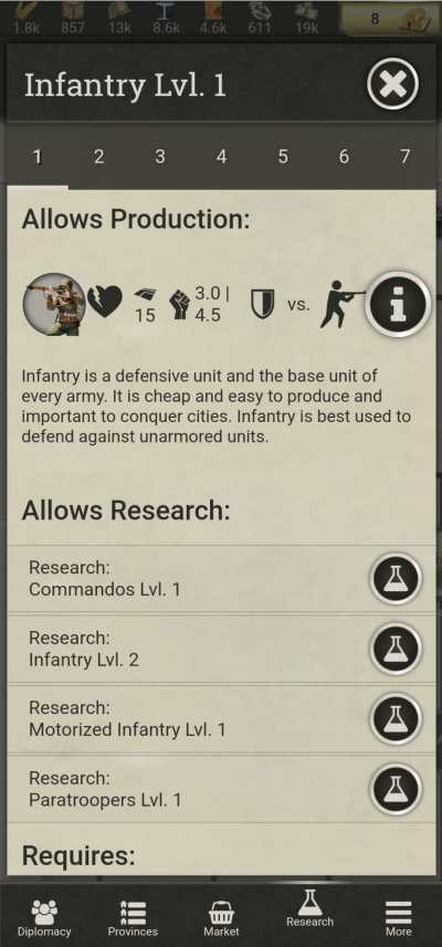 call of war infantry