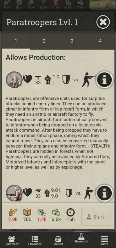 call of war paratroopers