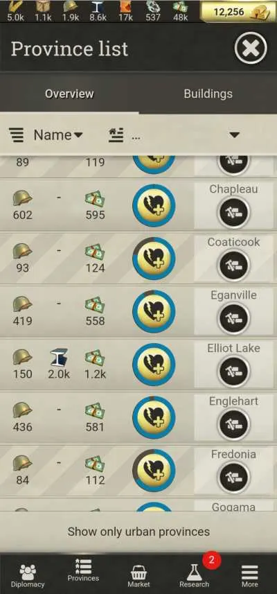 call of war ready to pave roads