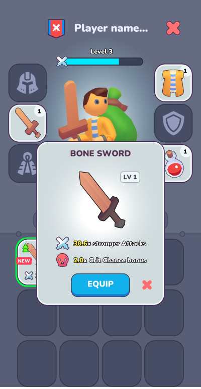 dreamdale bone sword