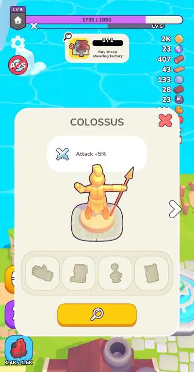 dreamdale colossus
