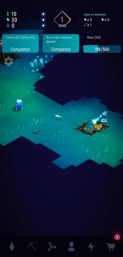 exominer idle miner universe tasks