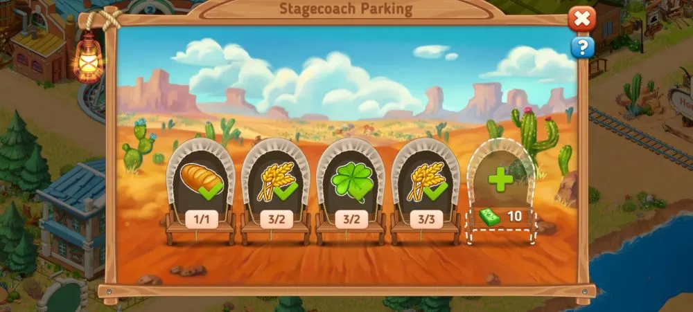 homesteads stagecoach parking