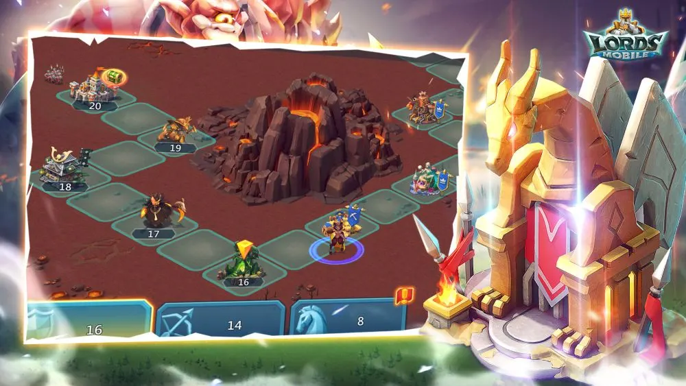 lords mobile trial by fire