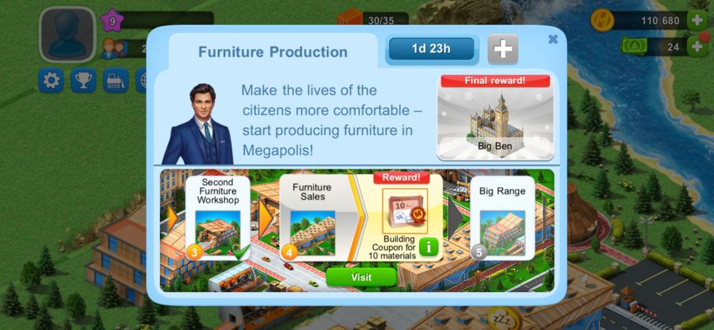 megapolis furniture production