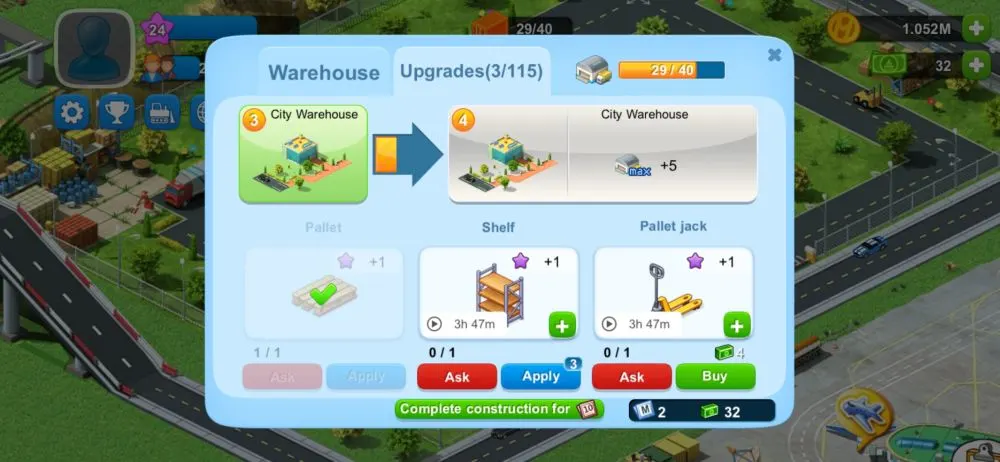 megapolis warehouse expansion