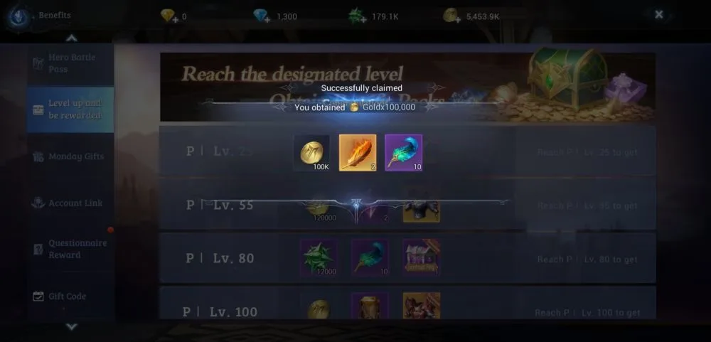 mu origin 3 level up