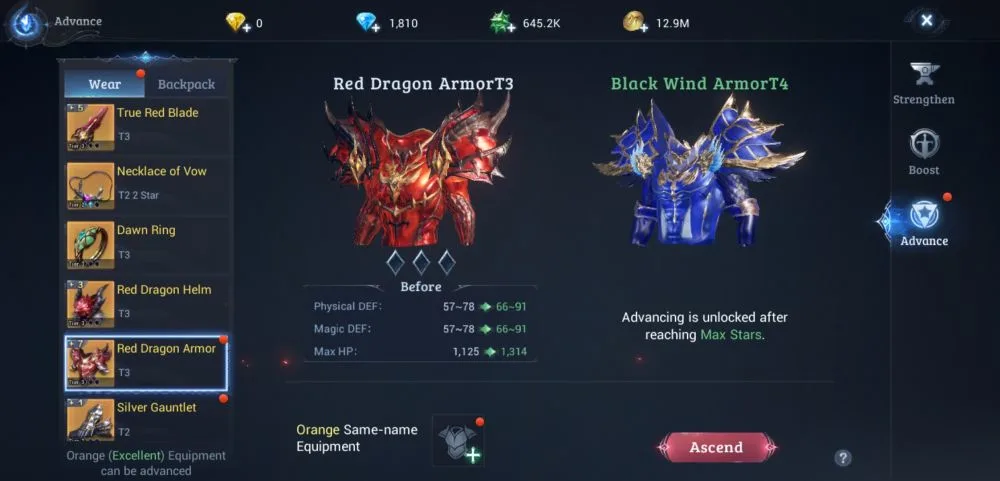 mu origin 3 red dragon armor