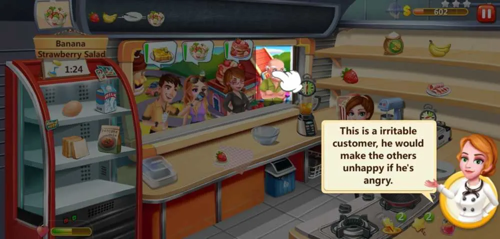 rising super chef 2 irritable customer