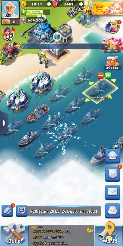 top war battle game battleship