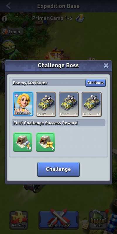 top war battle game challenge boss