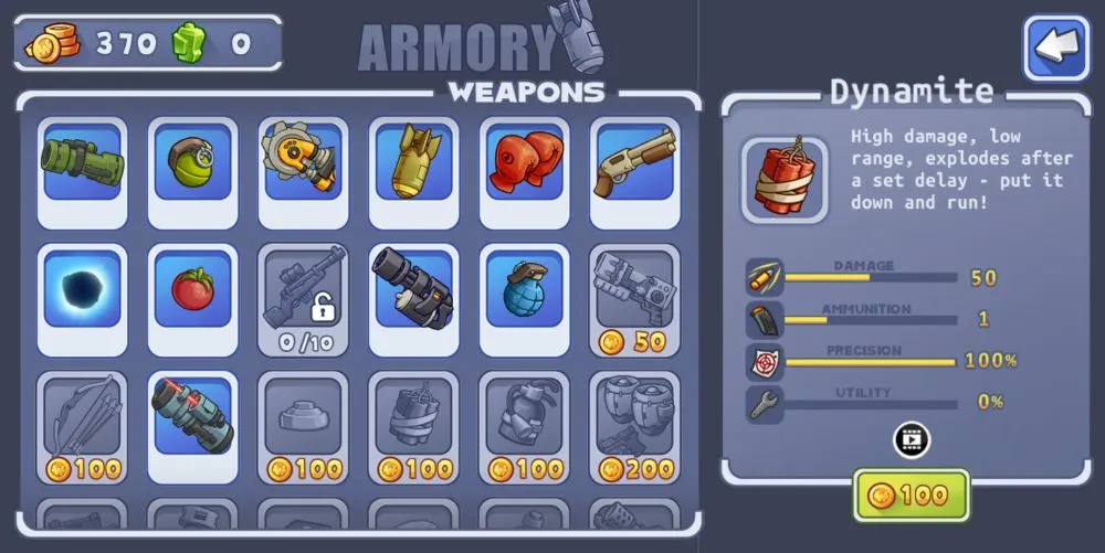 warlings 2 total armageddon dynamite description