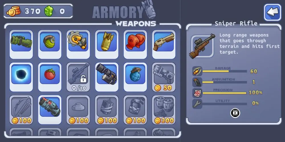 warlings 2 total armageddon sniper rifle description