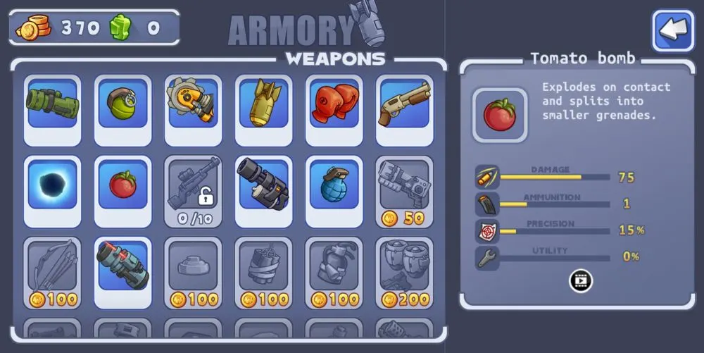 warlings 2 total armageddon tomato bomb description