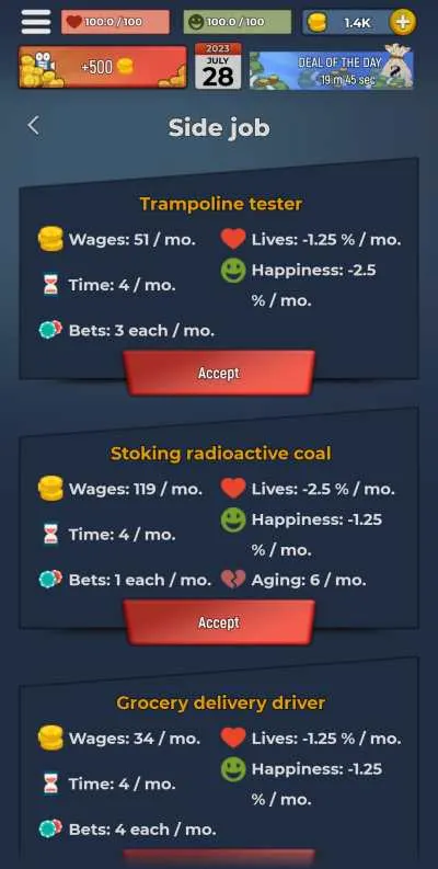 from zero to hero cityman side job