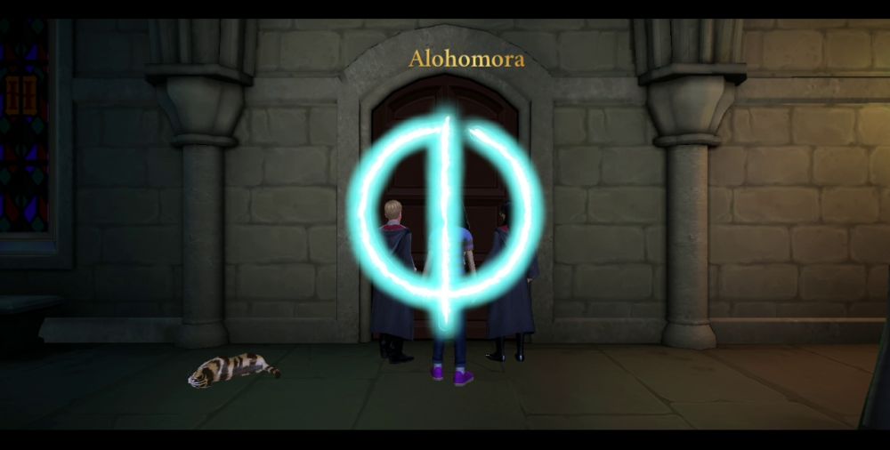harry potter hogwarts mystery alohomora