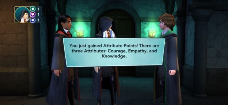 HOGWARTS MYSTERY HIGHEST ATTRIBUTE LEVEL visual data 4