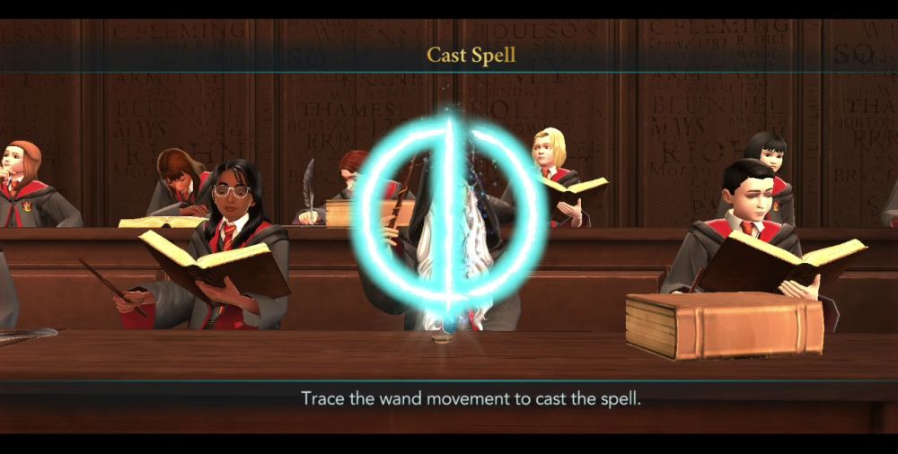 harry potter hogwarts mystery cast spell