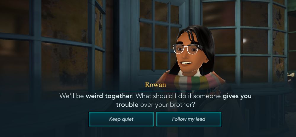 harry potter hogwarts mystery choices