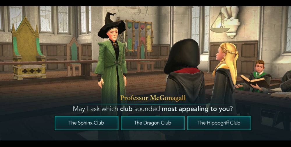 harry potter hogwarts mystery club selection
