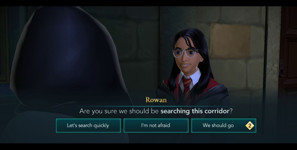 harry potter hogwarts mystery corridor