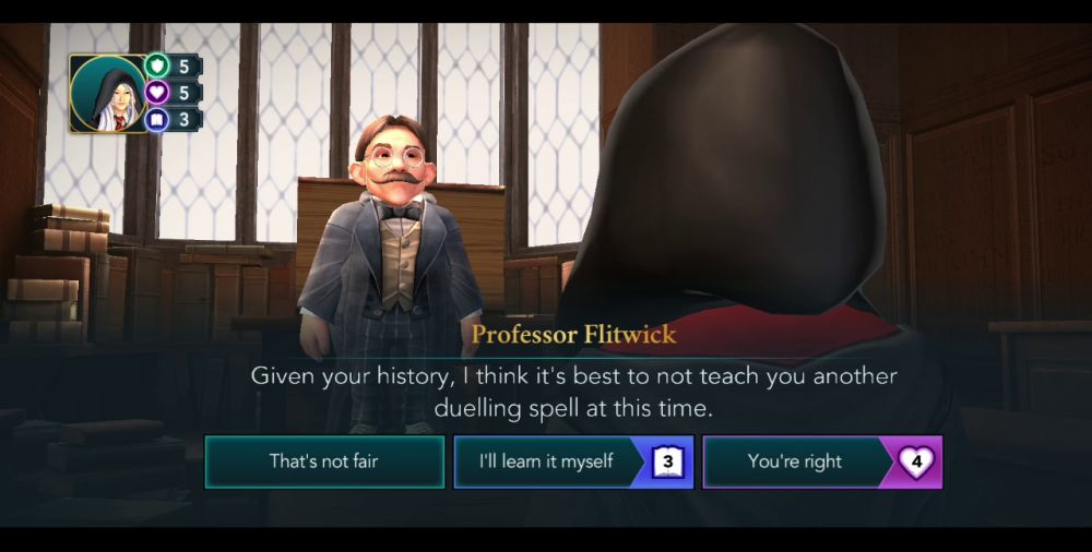 harry potter hogwarts mystery duelling spell