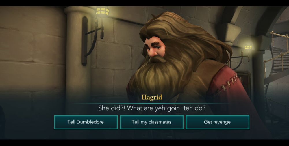 harry potter hogwarts mystery hagrid