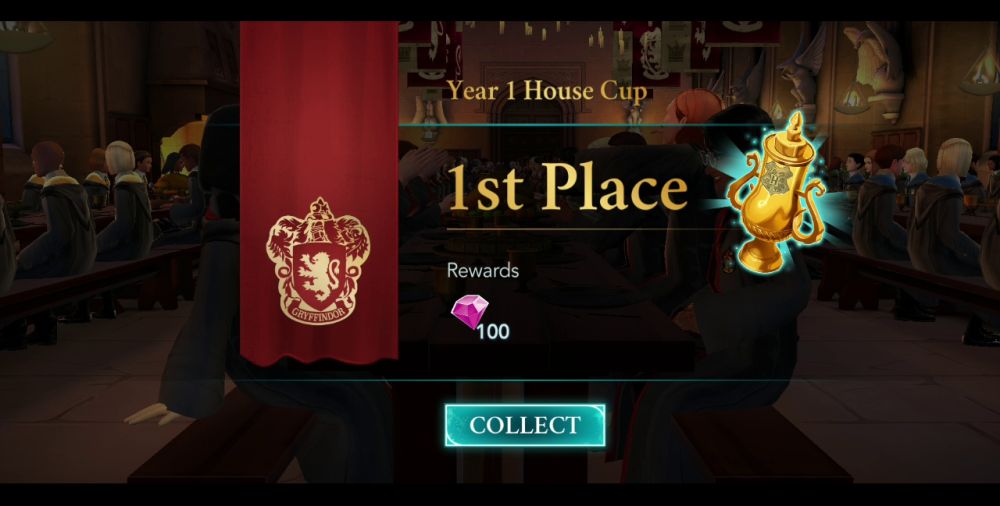 harry potter hogwarts mystery house cup 1st place