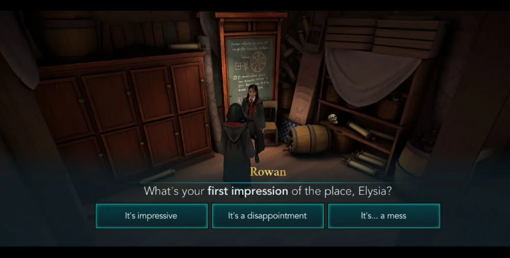 harry potter hogwarts mystery impression