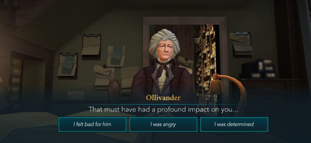 harry potter hogwarts mystery ollivander