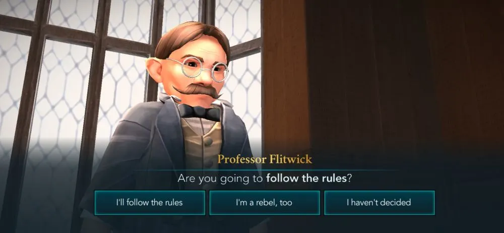 harry potter hogwarts mystery professor flitwick