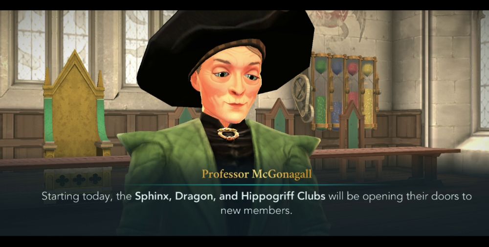 harry potter hogwarts mystery professor mcgonagall 1