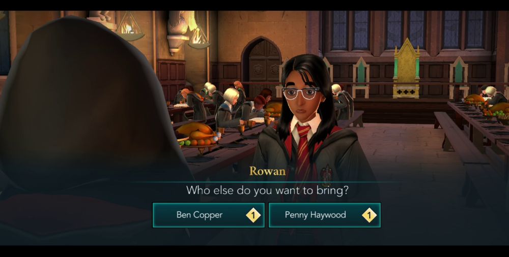 harry potter hogwarts mystery rowan question