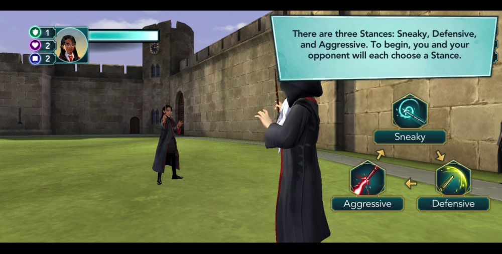 harry potter hogwarts mystery stance