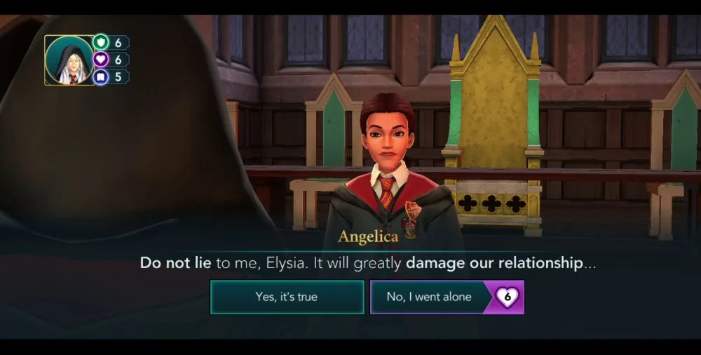 harry potter hogwarts mystery truth or lie