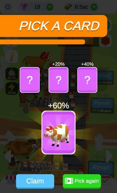 idle egg factory 60% first draw