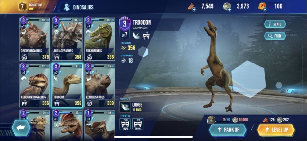 jurassic world primal ops strengths and weaknesses