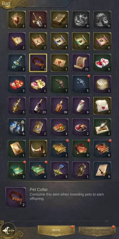 king's choice inventory