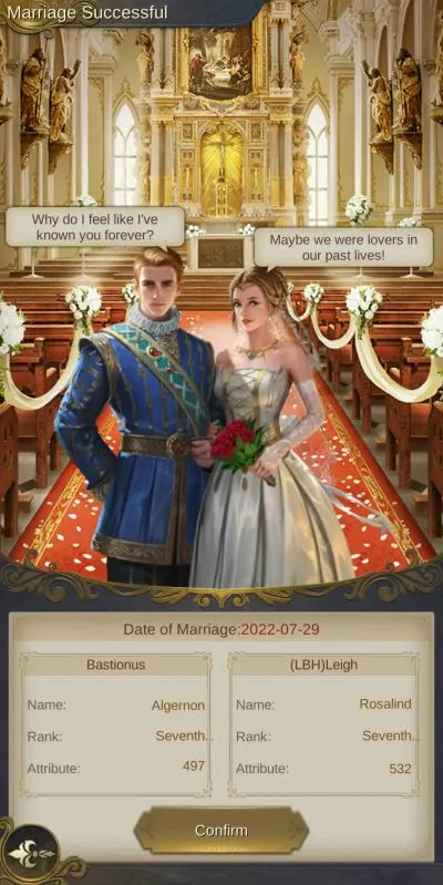 king's choice successful marriage