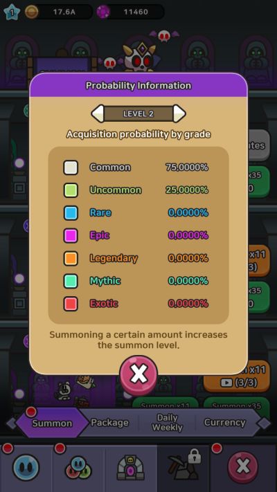 legend of slime idle rpg rate