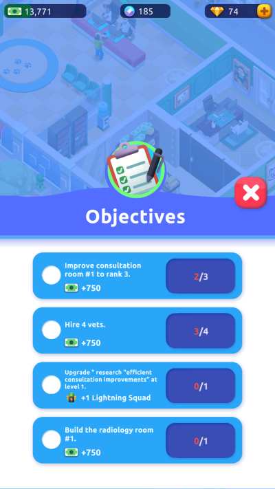 pet rescue empire tycoon objectives