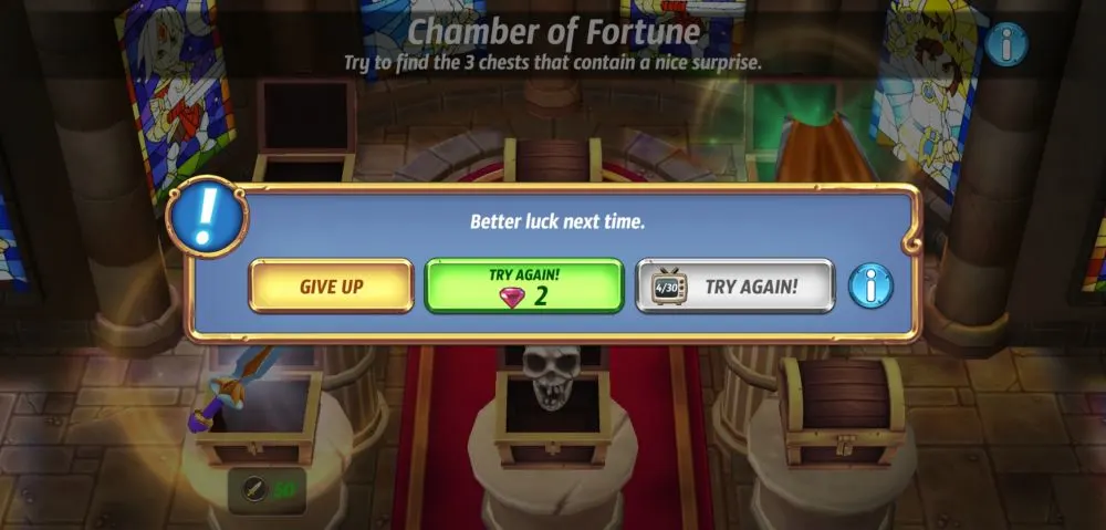 royal revolt 2 chamber of fortune